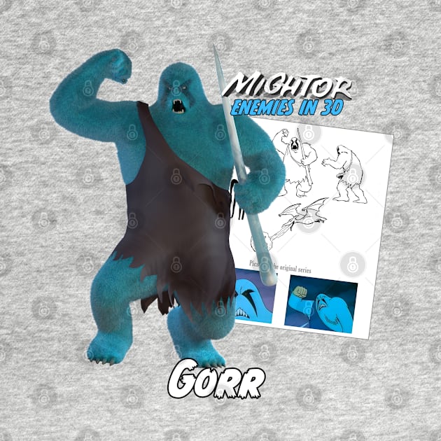 Mightor Enemies in 3D: Gorr by nonpertinente